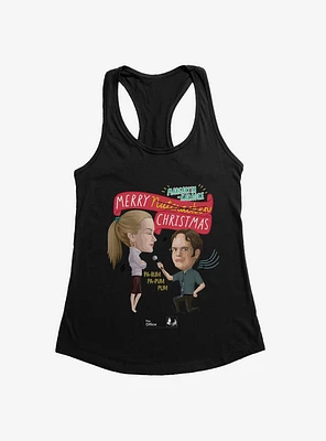 The Office Margarita-Karaoke Christmas Girls Tank