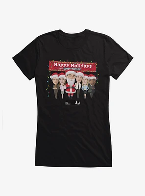 The Office Happy Holidays Girls T-Shirt