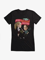 The Office Margarita-Karaoke Christmas Girls T-Shirt