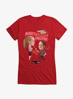 The Office Margarita-Karaoke Christmas Girls T-Shirt