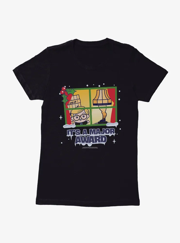 A Christmas Story Major Award Womens T-Shirt