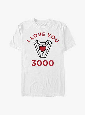 Marvel Avengers: Endgame Love You 3000 Heart T-Shirt