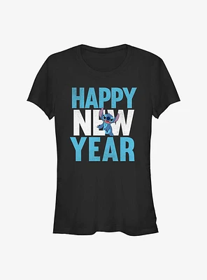 Disney Lilo & Stitch Happy New Year Girls T-Shirt