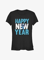 Disney Lilo & Stitch Happy New Year Girls T-Shirt