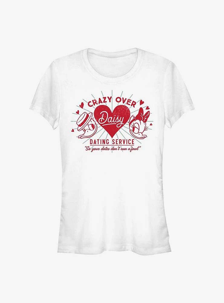 Disney Donald Duck & Daisy Dating Service Girls T-Shirt