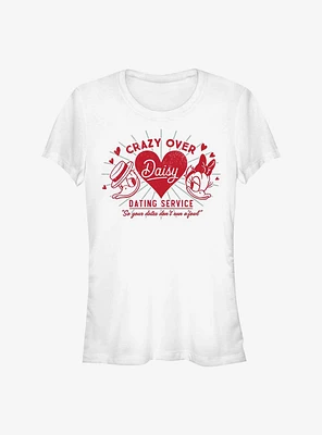 Disney Donald Duck & Daisy Dating Service Girls T-Shirt