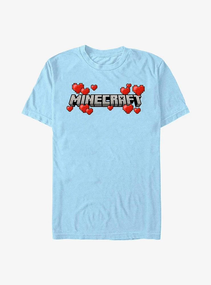 Minecraft Hearts Logo T-Shirt