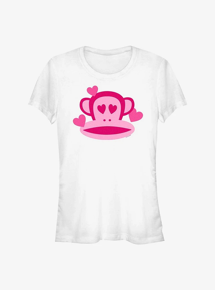 Paul Frank Julius Monkey Heart Girls T-Shirt