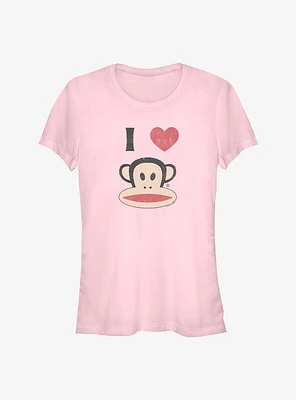 Paul Frank I Heart Monkey Girls T-Shirt