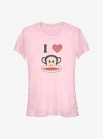 Paul Frank I Heart Monkey Girls T-Shirt