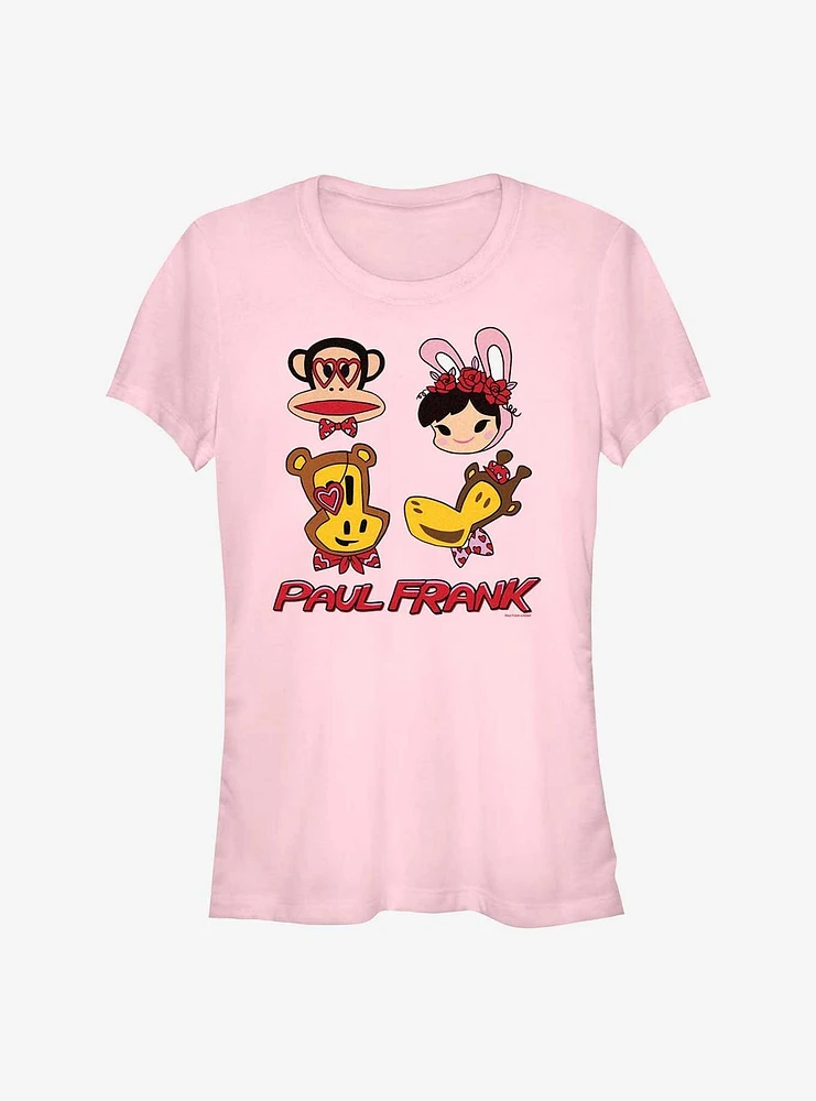 Paul Frank Valentine's Characters Girls T-Shirt