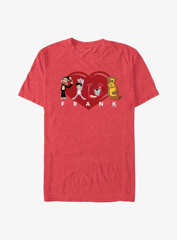 Paul Frank Love Characters T-Shirt