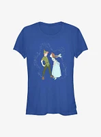 Disney Tinker Bell Peter & Wendy Kiss Girls T-Shirt