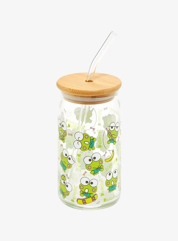 Keroppi Icons Glass Travel Cup