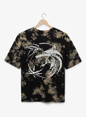 The Witcher Logo Tie-Dye T-Shirt - BoxLunch Exclusive