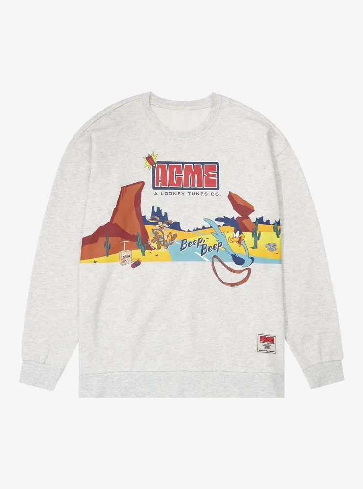 Looney Tunes ACME Wile. E Coyote & Road Runner Crewneck - BoxLunch Exclusive