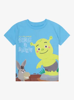 Shrek Donkey and Mud Toddler T-Shirt - BoxLunch Exclusive