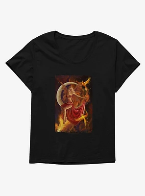 Fire Moon Girls T-Shirt Plus by Nene Thomas