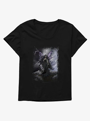 Storm Runes Girls T-Shirt Plus by Nene Thomas