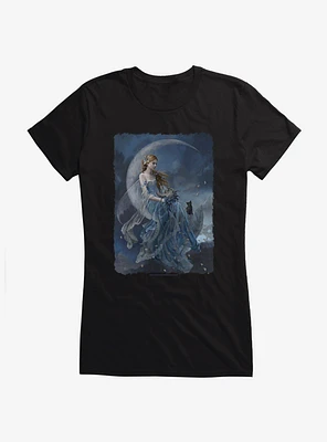 Wind Moon Girls T-Shirt by Nene Thomas