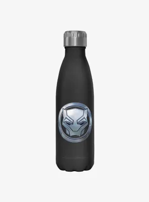 Marvel Black Panther Chrome Emblem Water Bottle