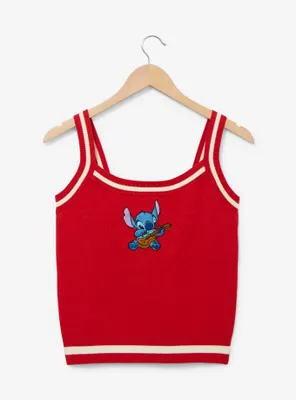 Disney Lilo & Stitch Ukulele Women’s Plus Knit Tank Top - BoxLunch Exclusive