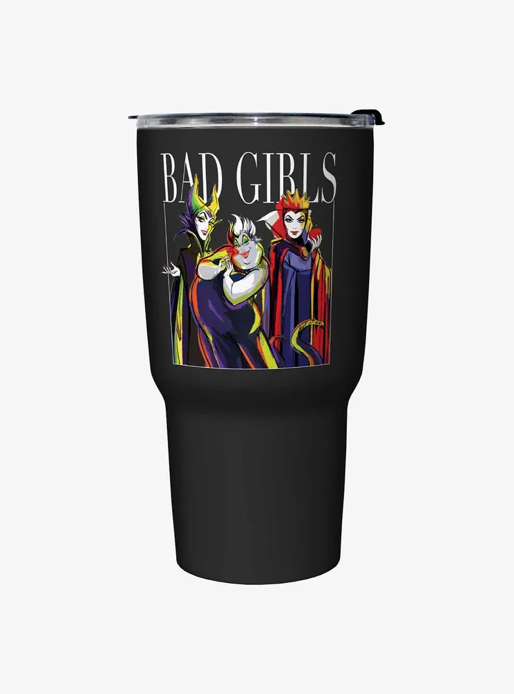 Disney Villains Bad Girls Maleficent, Ursula, & Evil Queen Travel Mug