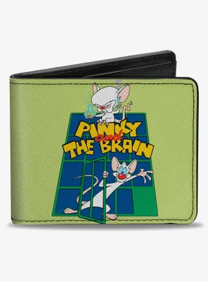 Animaniacs Pinky And The Brain Pose Bifold Wallet