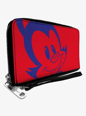 Animaniacs Yakko Smiling Face Close Up Zip Around Wallet