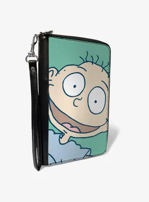 Rugrats Tommy Pickles Face Close Up Zip Around Wallet