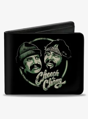 Cheech & Chong Pose And Script Bifold Wallet