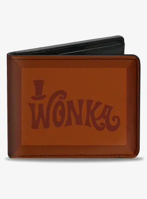 Willy Wonka And The Chocolate Factory Wonka Chocolate Bar Bifold Wallet