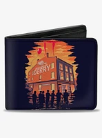 It Welcome To Derry Vintage Movie Poster Bifold Wallet