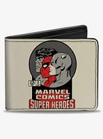 Marvel Avengers Retro Marvel Comics Super Heroes Avenger Profiles Bifold Wallet