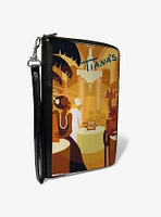 Disney The Princess And The Frog Tianas Place Scene Zip Around Wallet