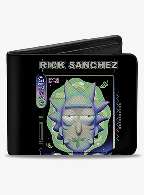 Rick And Morty Rick Sanchez Drooling Face Bifold Wallet