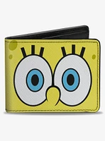 Spongebob Squarepants Eyes Close Up Bifold Wallet