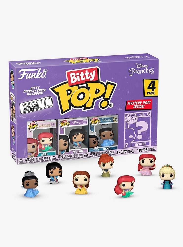 Funko Disney Princess Bitty Pop! Figure Set