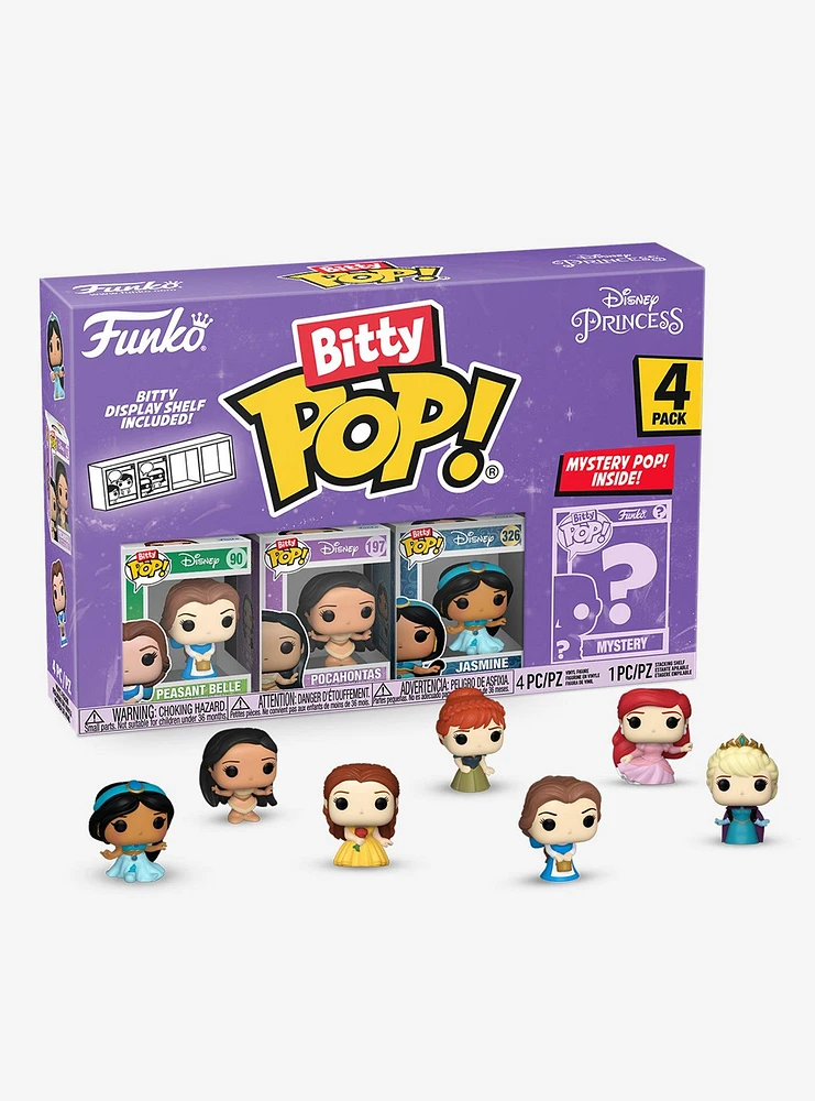 Funko Disney Princess Bitty Pop! Figure Set