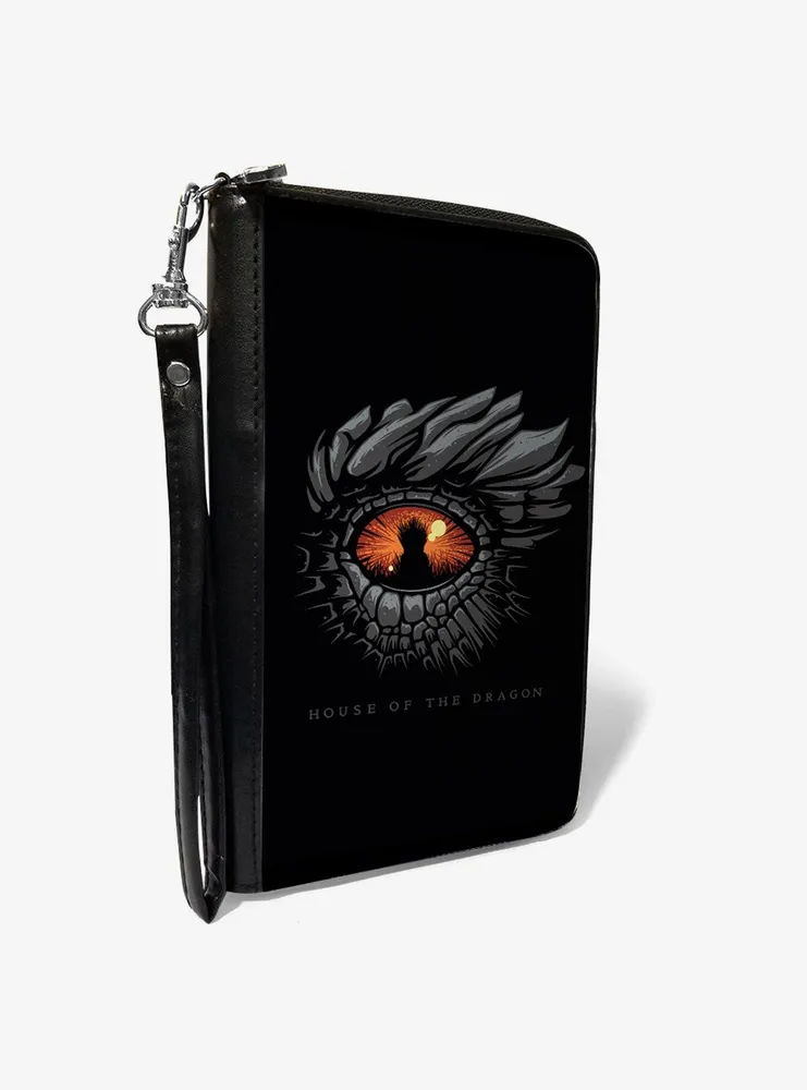 House Of The Dragon Eye Throne Icon Zip Around Wallet