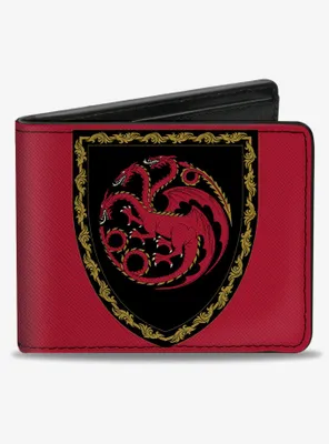 House Of The Dragon Title Logo Bifold Wallet