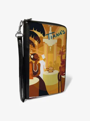 Disney The Princess And The Frog Tianas Place Scene Zip Around Wallet