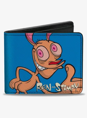 The Ren & Stimpy Show Ren And Stimpy Behind Pose Bifold Wallet