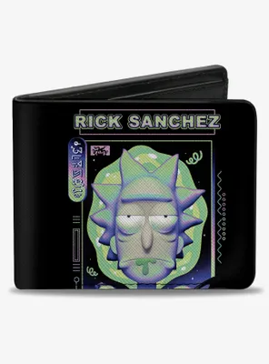 Rick And Morty Rick Sanchez Drooling Face Bifold Wallet