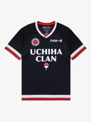 Naruto Shippuden Uchiha Clan Soccer Jersey - BoxLunch Exclusive