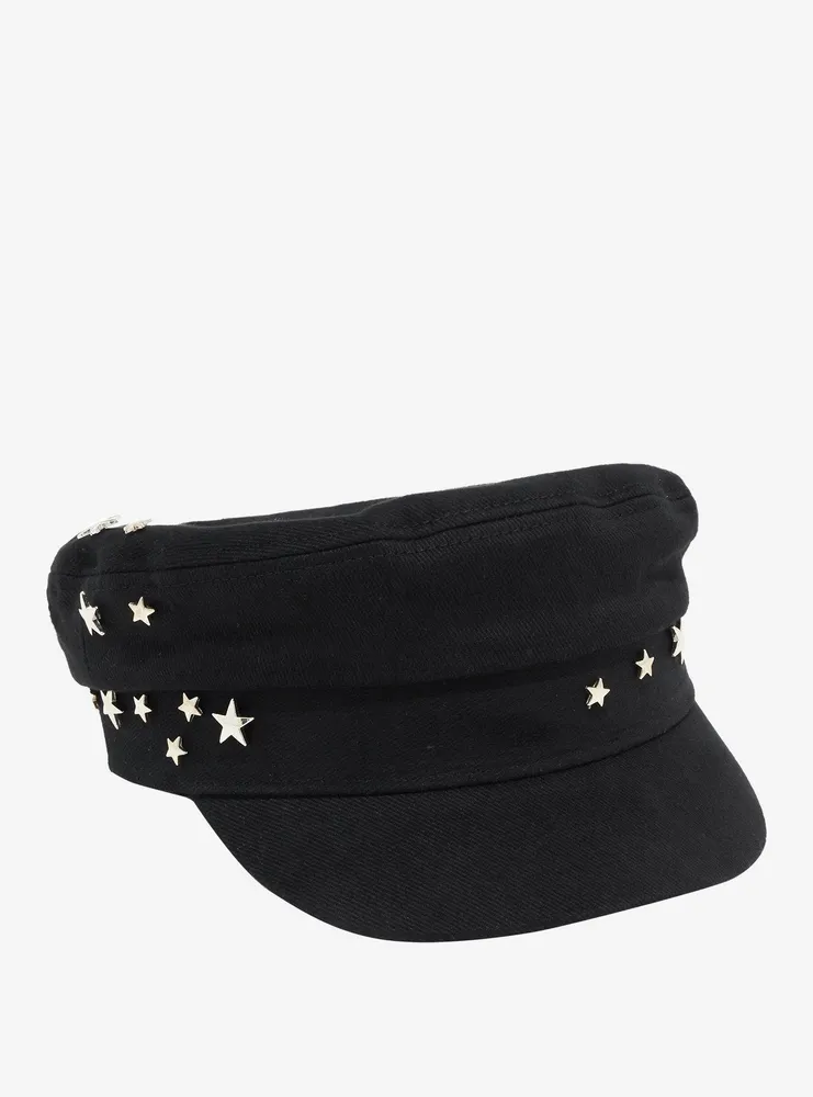 Star Stud Cabbie Hat