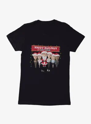 The Office Happy Holidays Womens T-Shirt