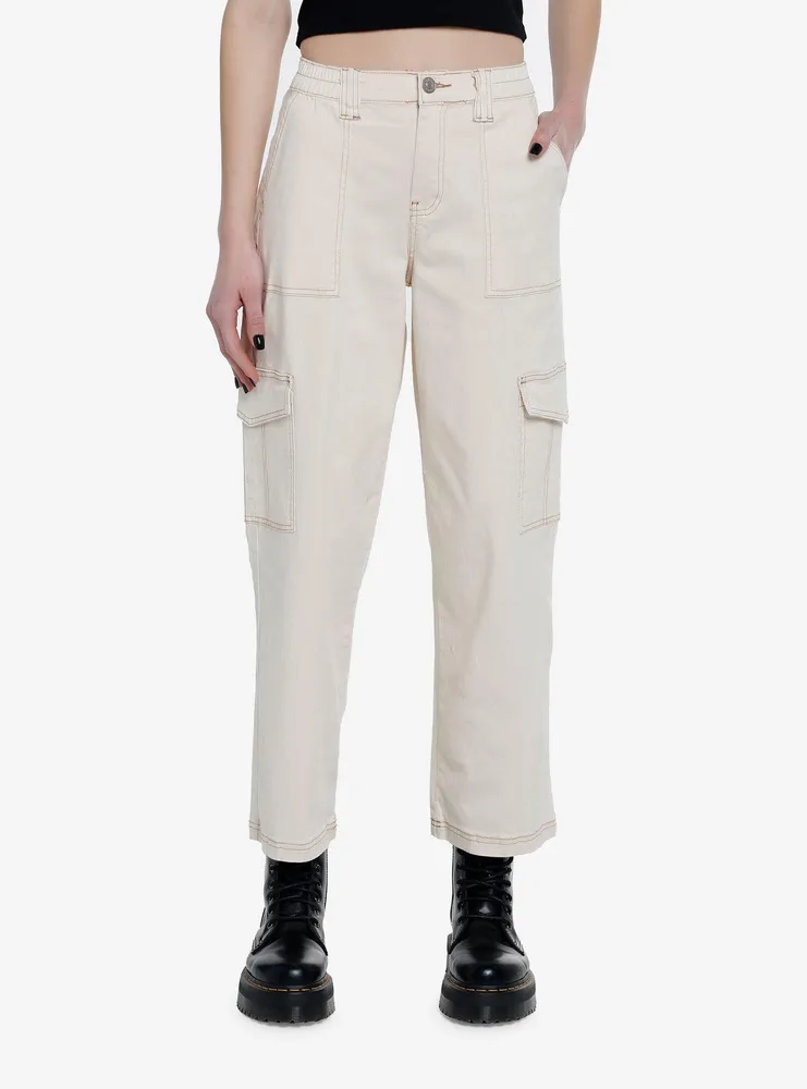 Ecru Skater Carpenter Pants