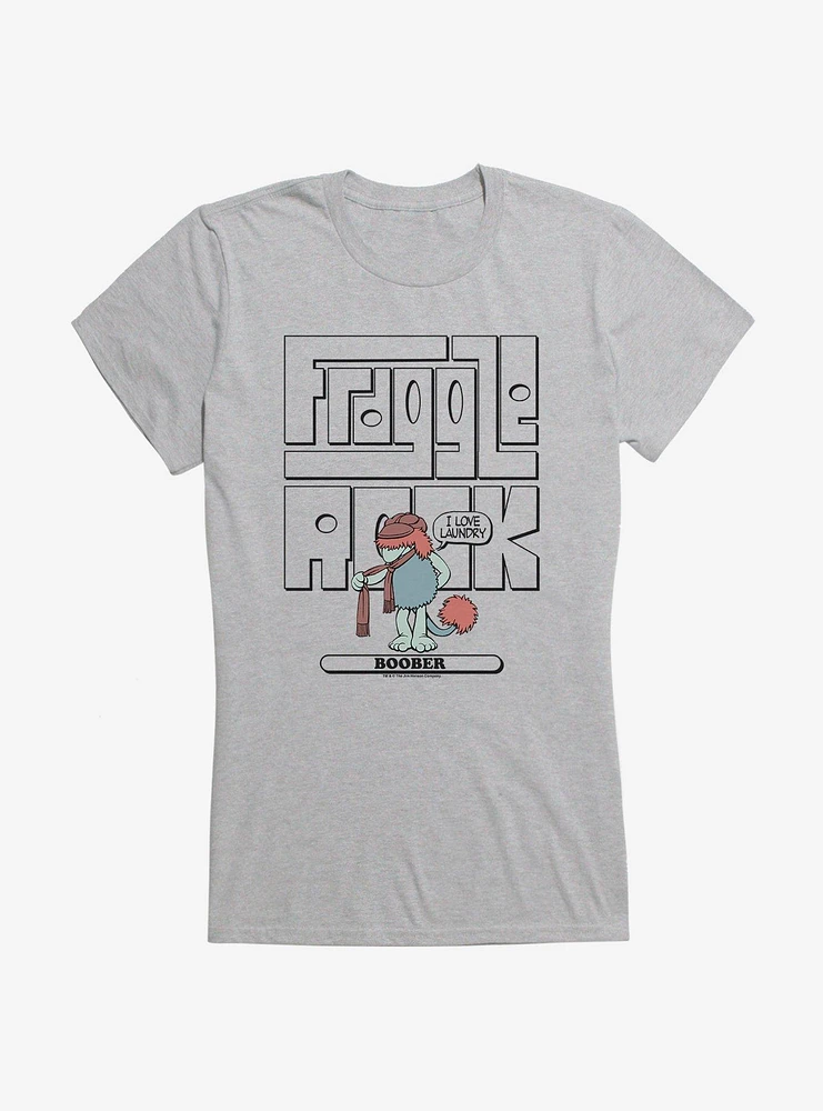 Jim Henson's Fraggle Rock Boober Loves Laundry Girls T-Shirt