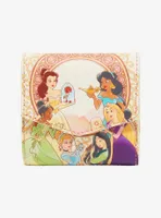 Loungefly Disney Princess Ornate Floral Group Portrait Small Wallet - BoxLunch Exclusive